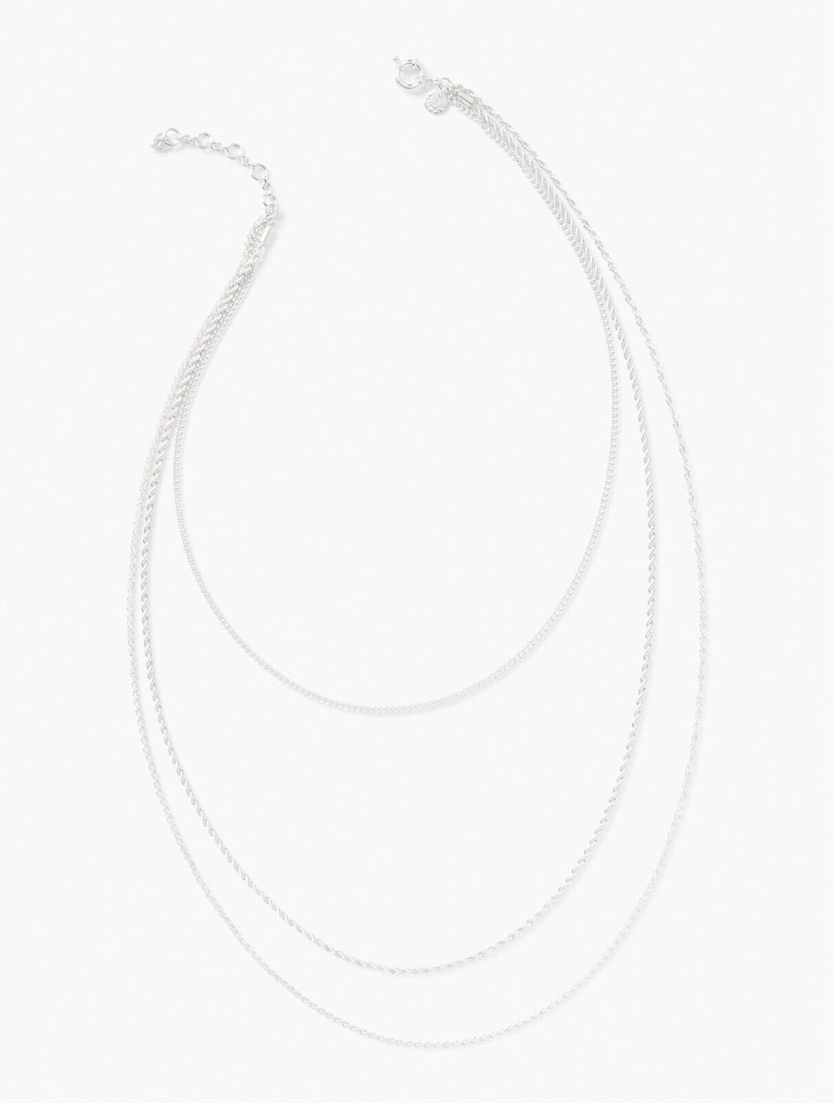 TALBOTS LAYERED CHAIN NECKLACE