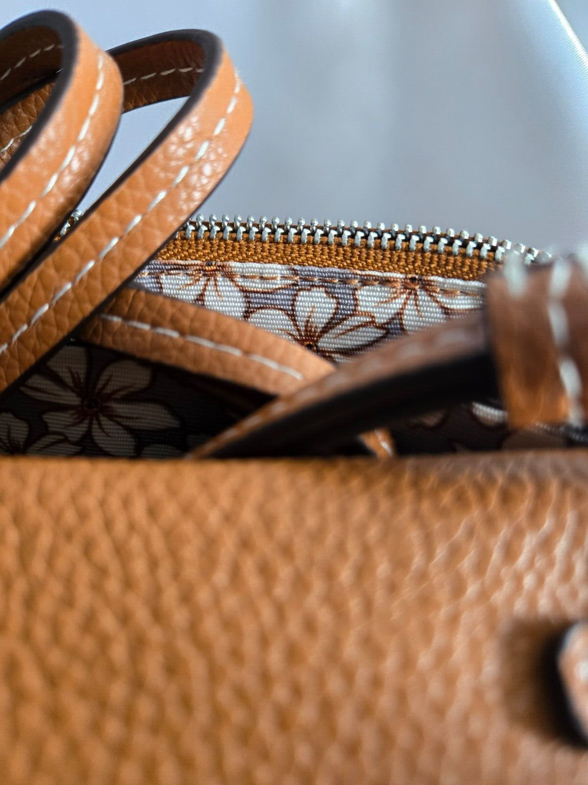 Vera Bradley Wallet Crossbody, Roasted Pecan