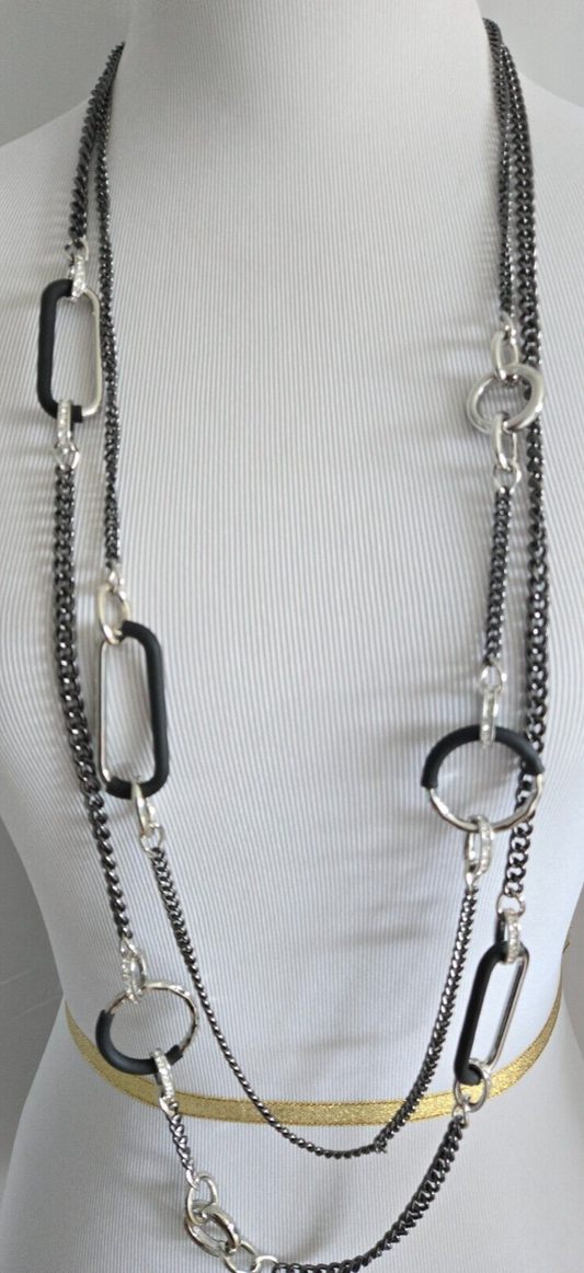 CHICO'S DOUBLE-STRAND NECKLACE