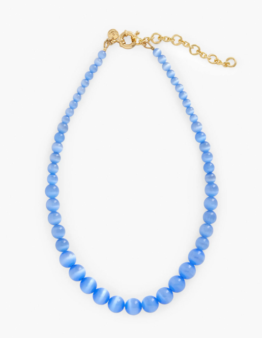 TALBOTS CATS EYE SHORT NECKLACE