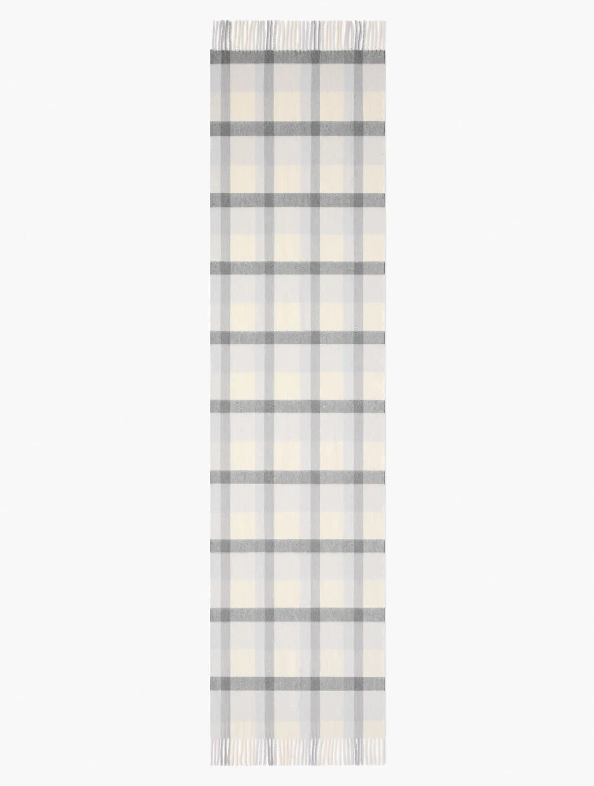 TALBOTS CASHMERE WATERWEAVE SCARF- SNUG PLAID