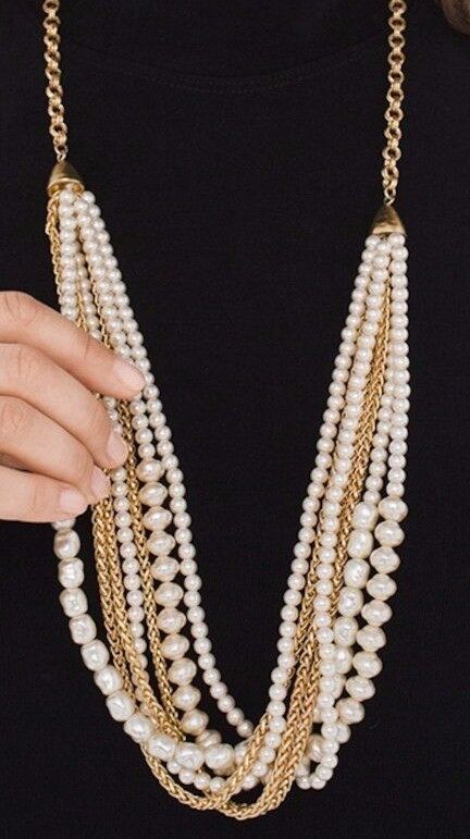 CHICO' S PIA MULTI-STRAND NECKLACE