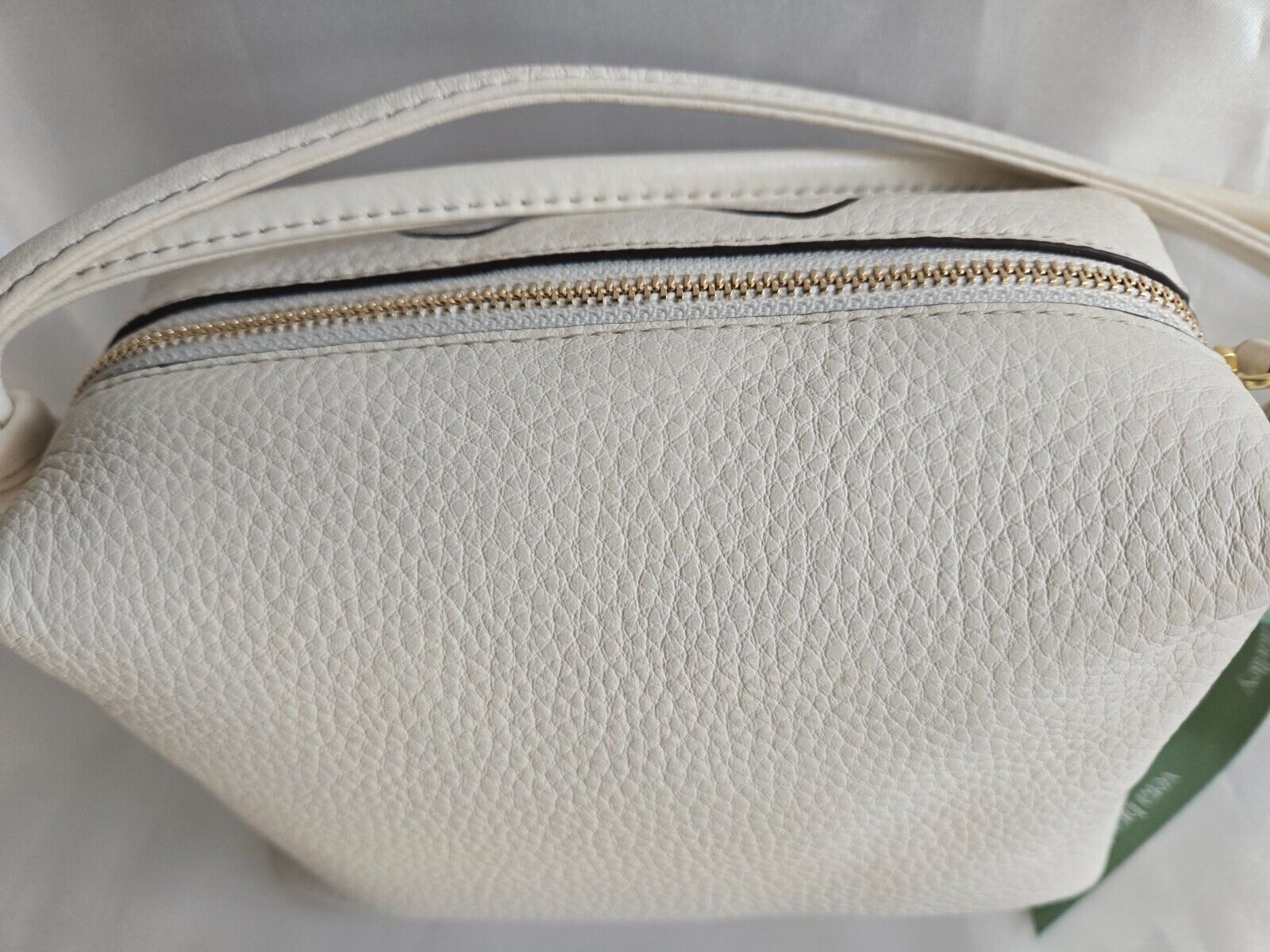 Vera Bradley Blake Crossbody, Bloom cottage cream in Leather