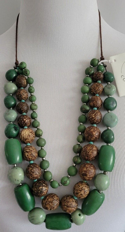 CHICO'S ADJUSTABLE MULTISTRAND NECKLACE