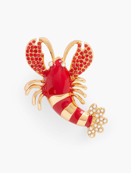 TALBOTS LOBSTER BROOCH