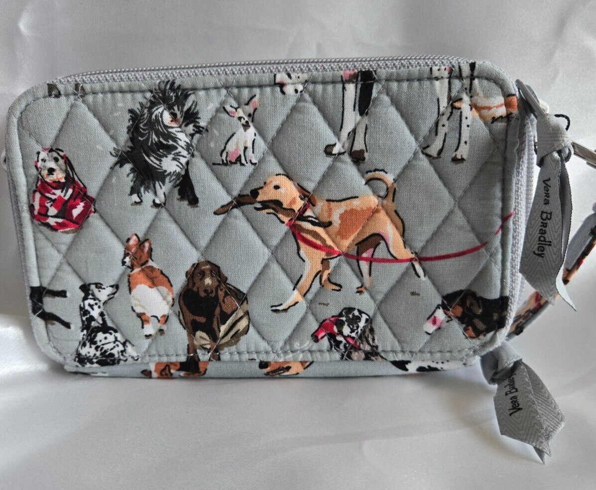 Vera Bradley RFID 3 in 1 CROSSBODY, Dog Show