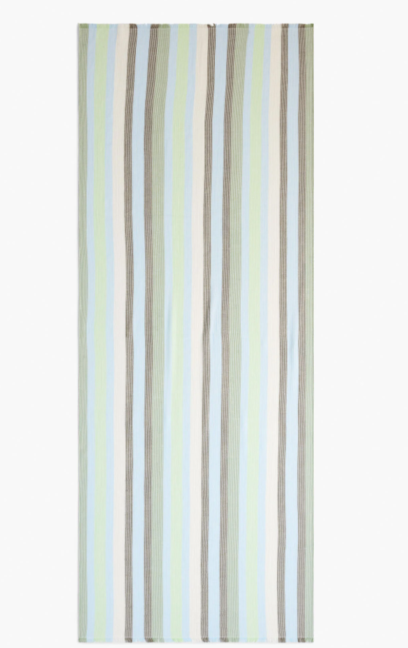 TALBOTS MULTI STRIPE OBLONG SCARF