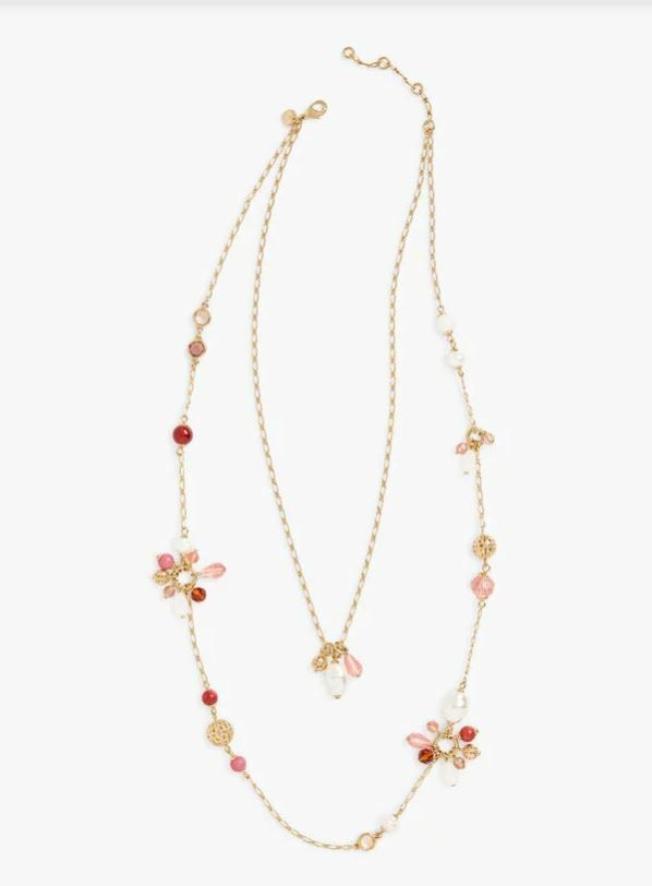 TALBOTS TINY SURPRISES LAYER NECKLACE