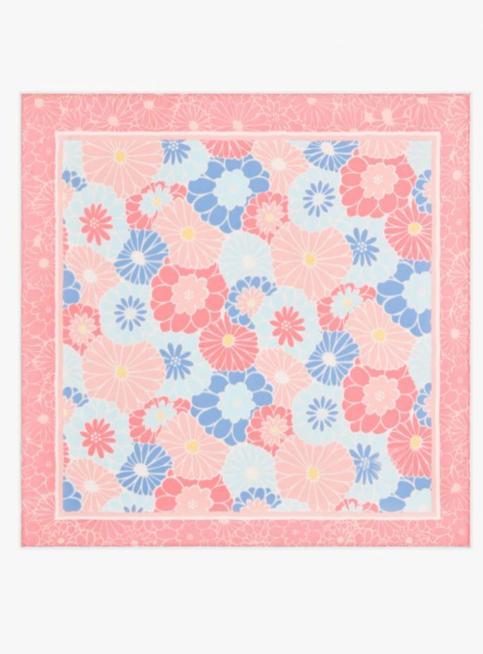 TALBOTS FLORAL NECKERCHIEF