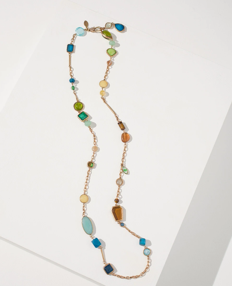 CHICO'S CONVERTIBLE BEADED NECKLACE