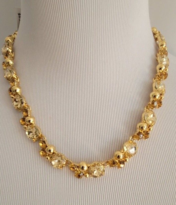 TALBOTS PETITE CRYSTALS NECKLACE