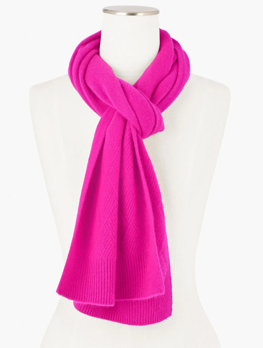 TALBOTS ABSTRACT CHEETAH SILK SQUARE SCARF