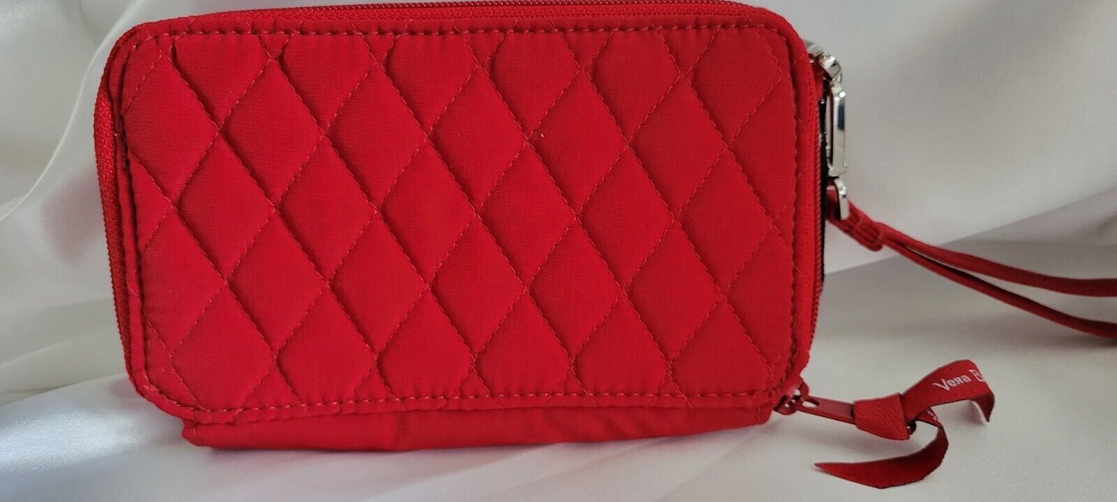 Vera Bradley RFID All in One Crossbody Purse Tango Red