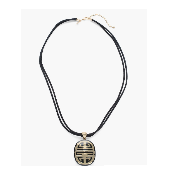 CHICO'S HOLLY PENDANT NECKLACE