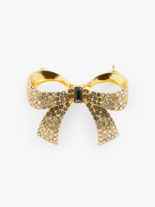 TALBOTS CLASSIC BOW BROOCH