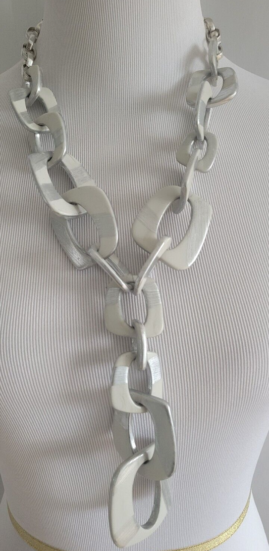 CHICO'S CHAIN LINK Y-NECKLACE