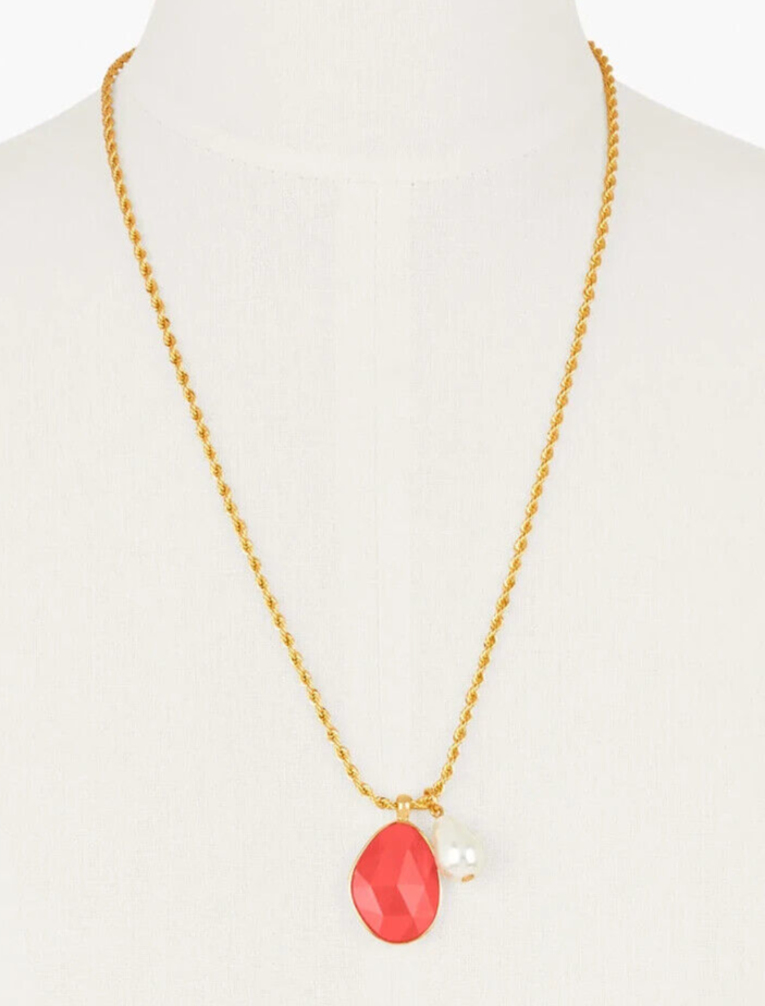 TALBOTS ORGANIC PENDANT NECKLACE