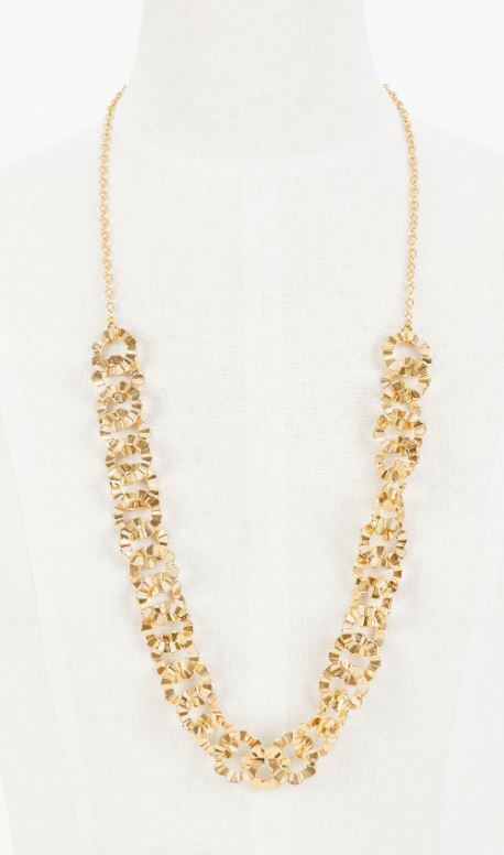 TALBOTS FLOWER POWER LONG NECKLACE