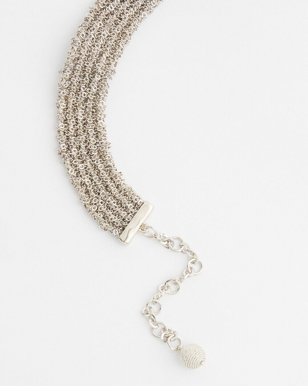 CHICO'S MESH COLLAR NECKLACE