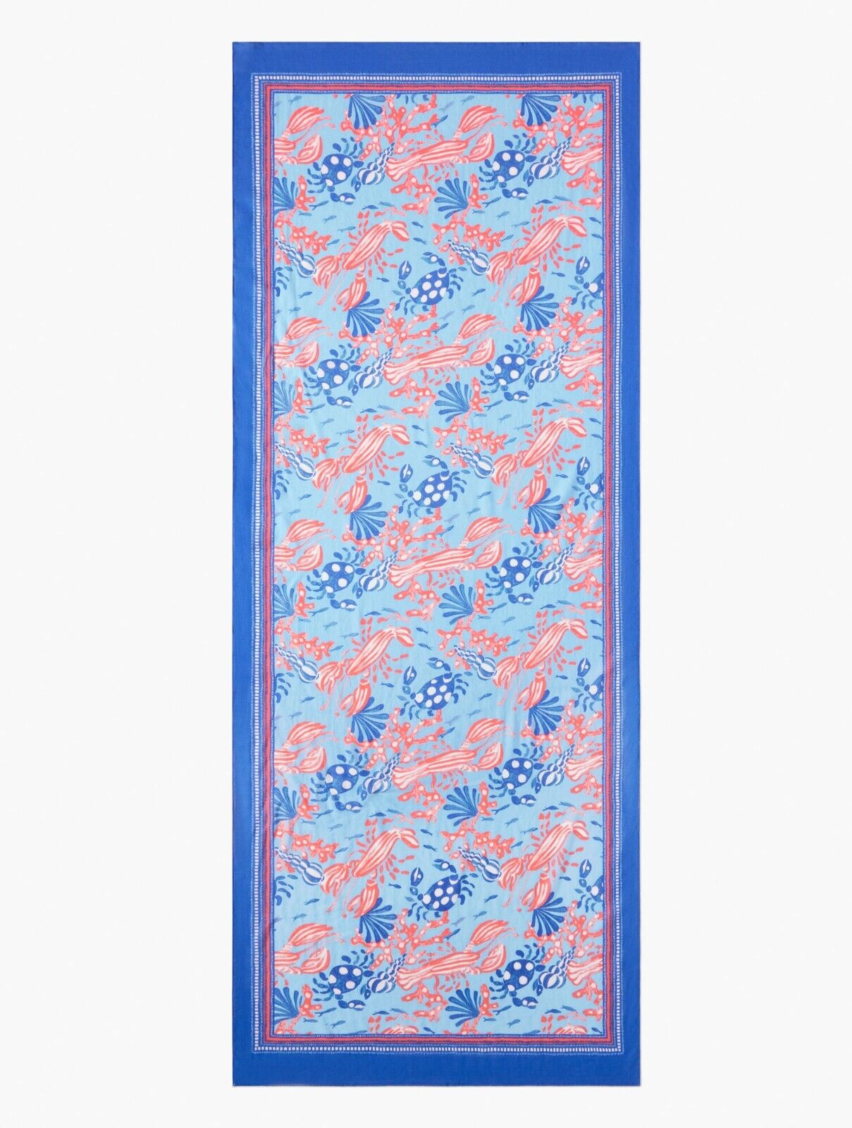 TALBOTS UNDERWATER VISION OBLONG SCARF