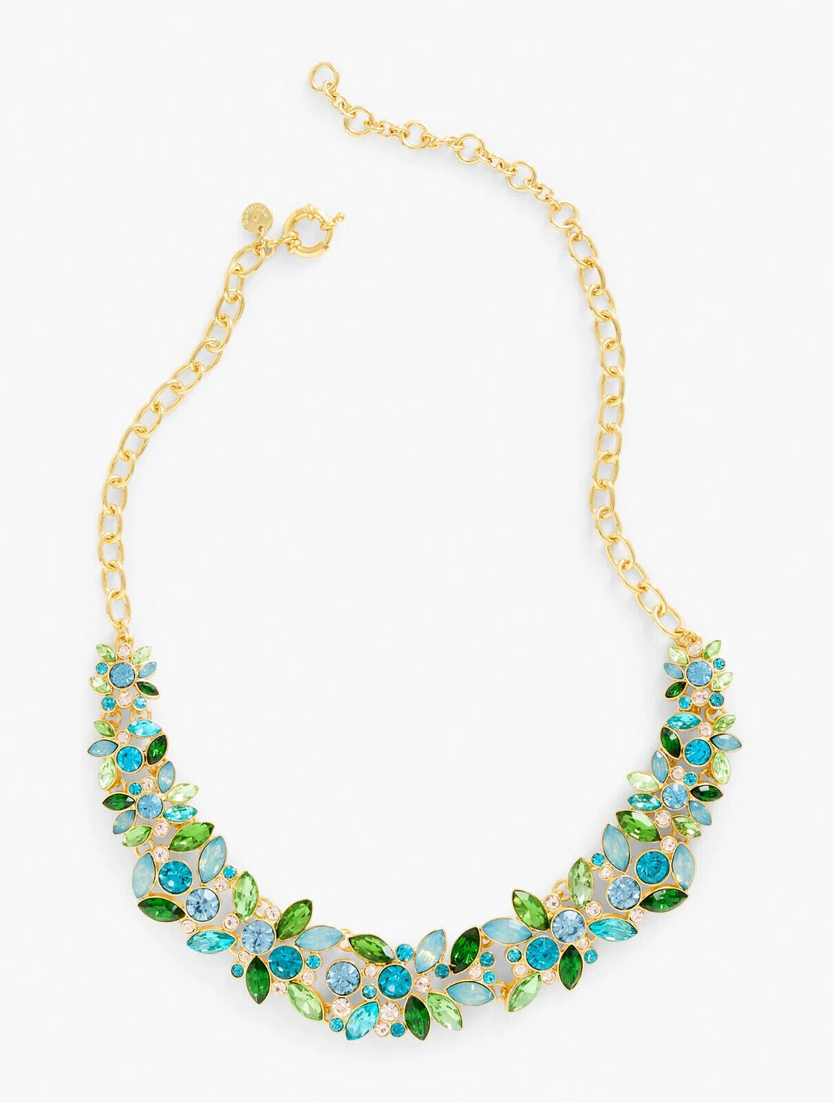 TALBOTS SPARKLING PETAL STATEMENT NECKLACE