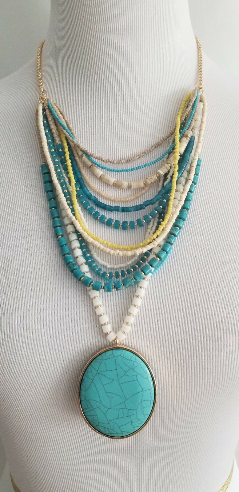 CHICO'S COAST COOL PENDANT NECKLACE