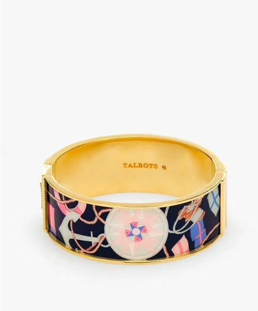 TALBOTS NAUTICAL PRINT BANGLE