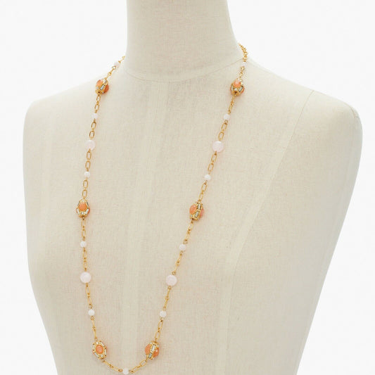 TALBOTS LIGHT PINK LAYERING NECKLACE