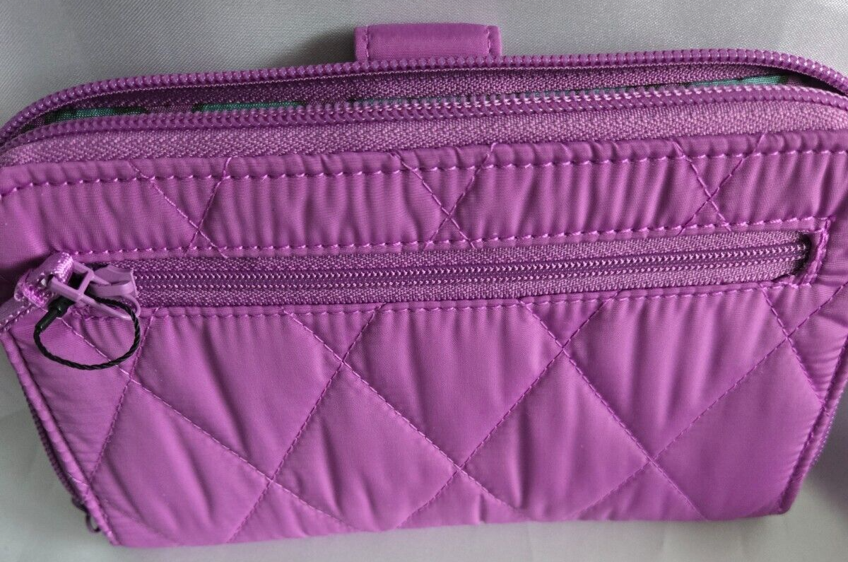 Vera Bradley Essential Tab Wallet, Iris Orchid