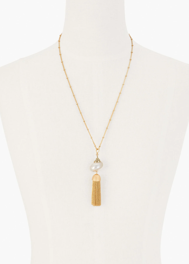 TALBOTS SEASHELL PENDANT NECKLACE