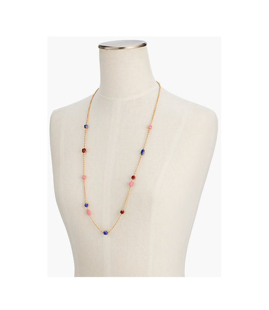 TALBOTS Crystal Layer Necklace