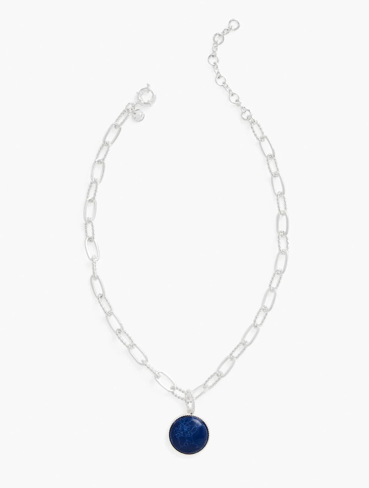 TALBOTS BEZEL PENDANT NECKLACE