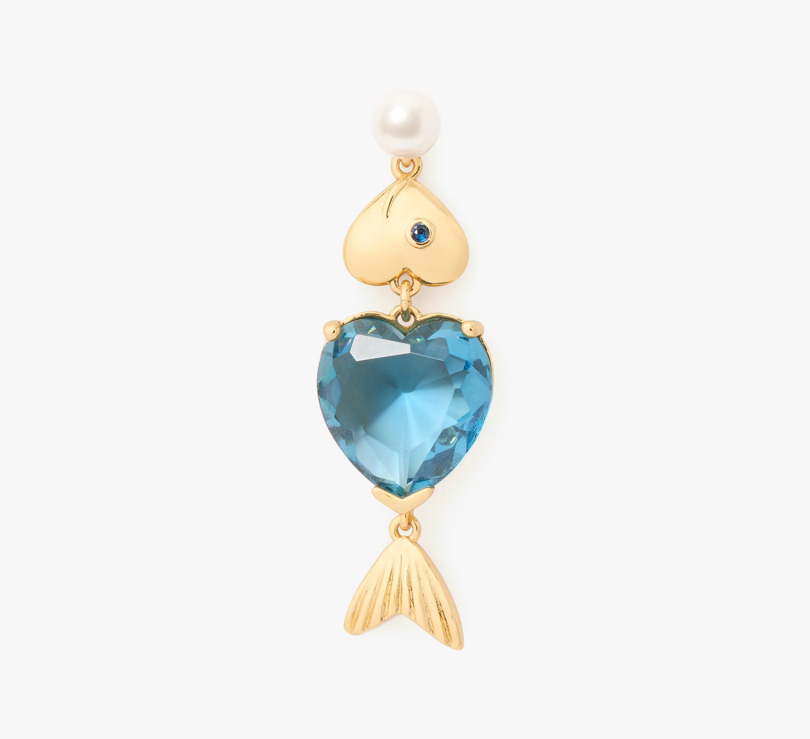 Kate Spade What A Catch Fish Statement Earrings