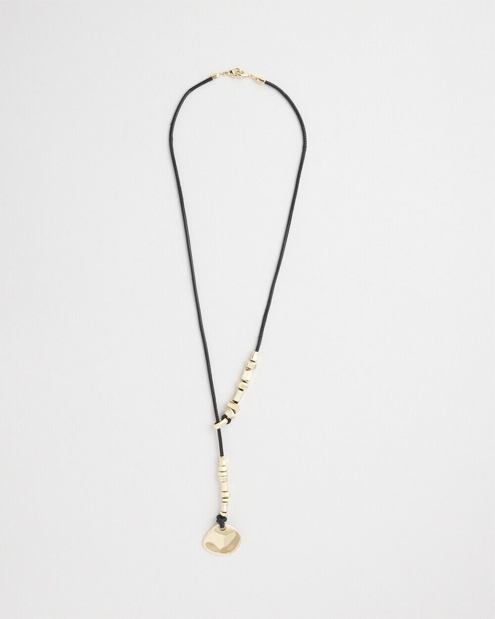 CHICO'S CONVERTIBLE GOLD TONE Y-NECKLACE