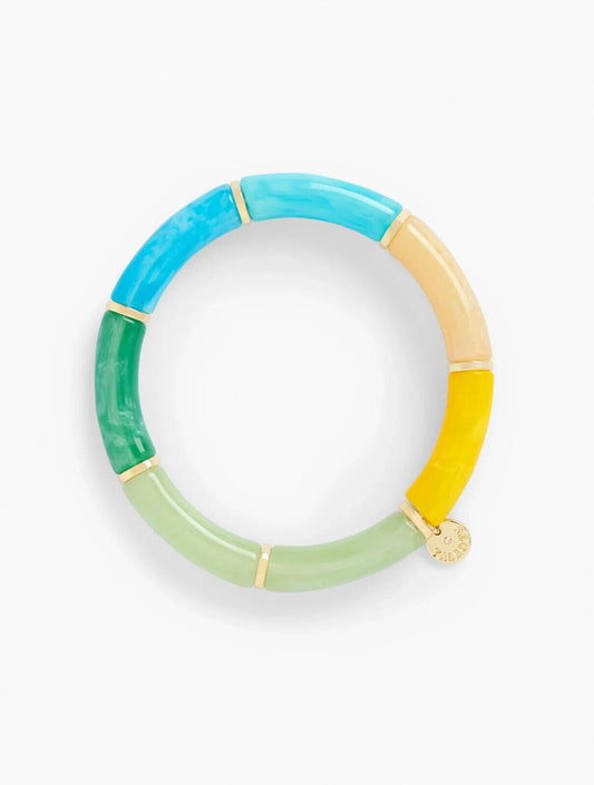 TALBOTS CANDY TUBE STRETCH BRACELET