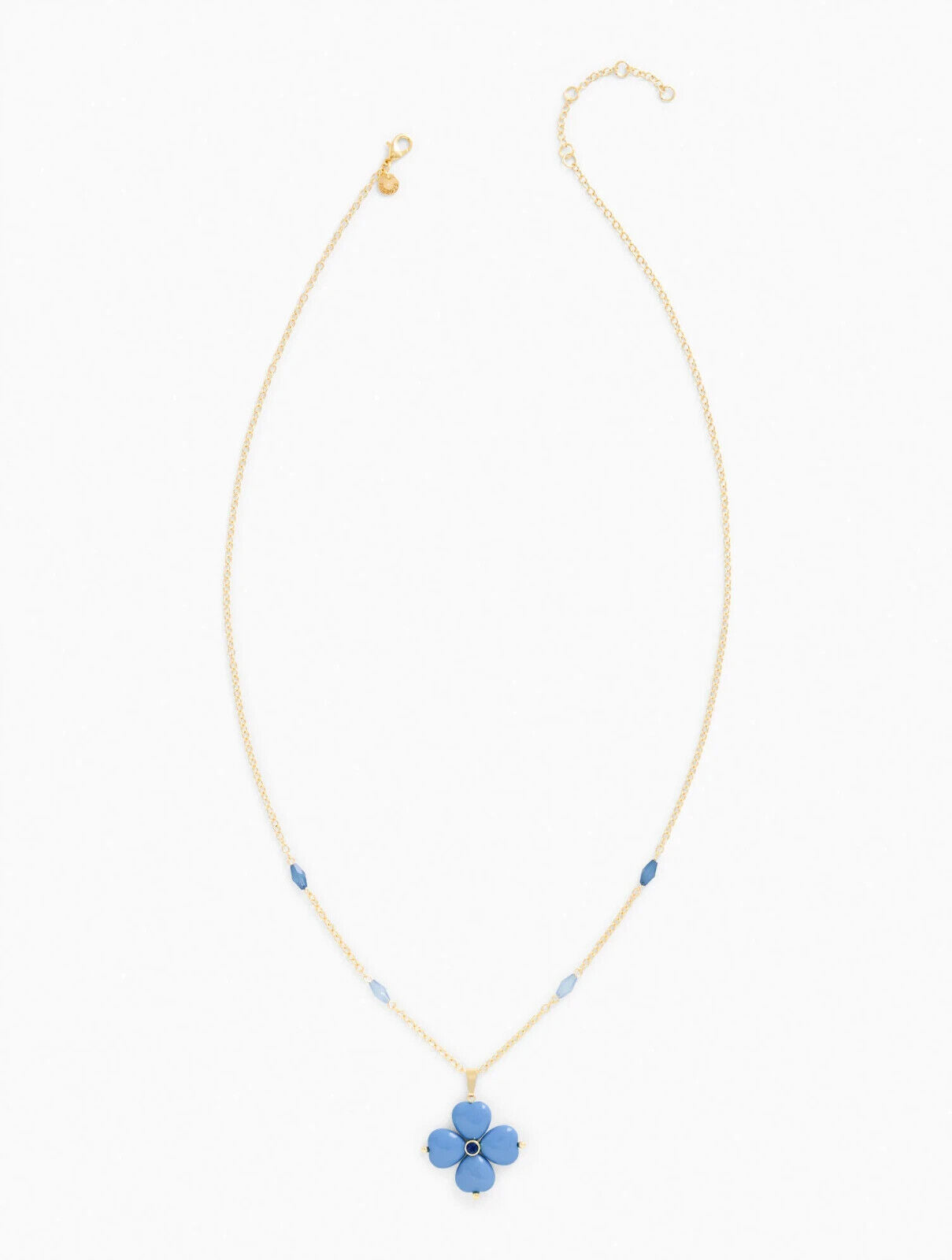 TALBOTS CLOVER PENDANT NECKLACE