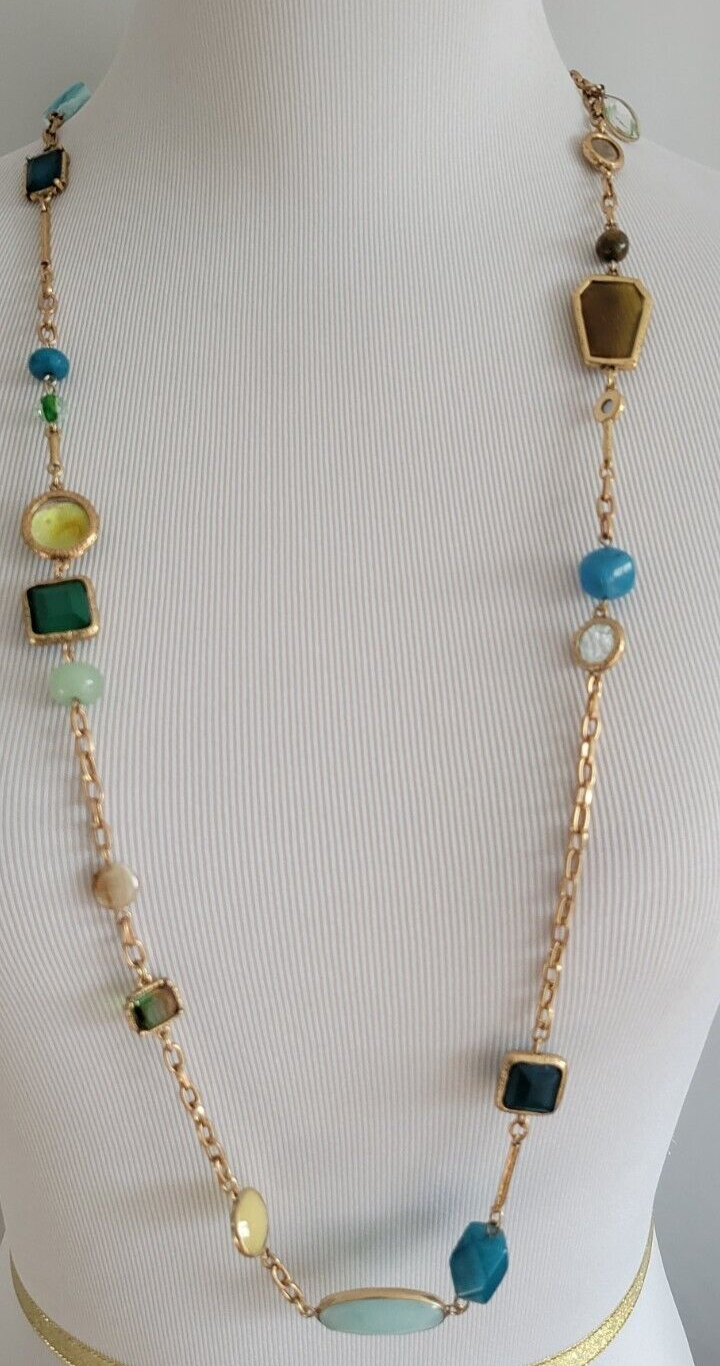 CHICO'S CONVERTIBLE BEADED NECKLACE