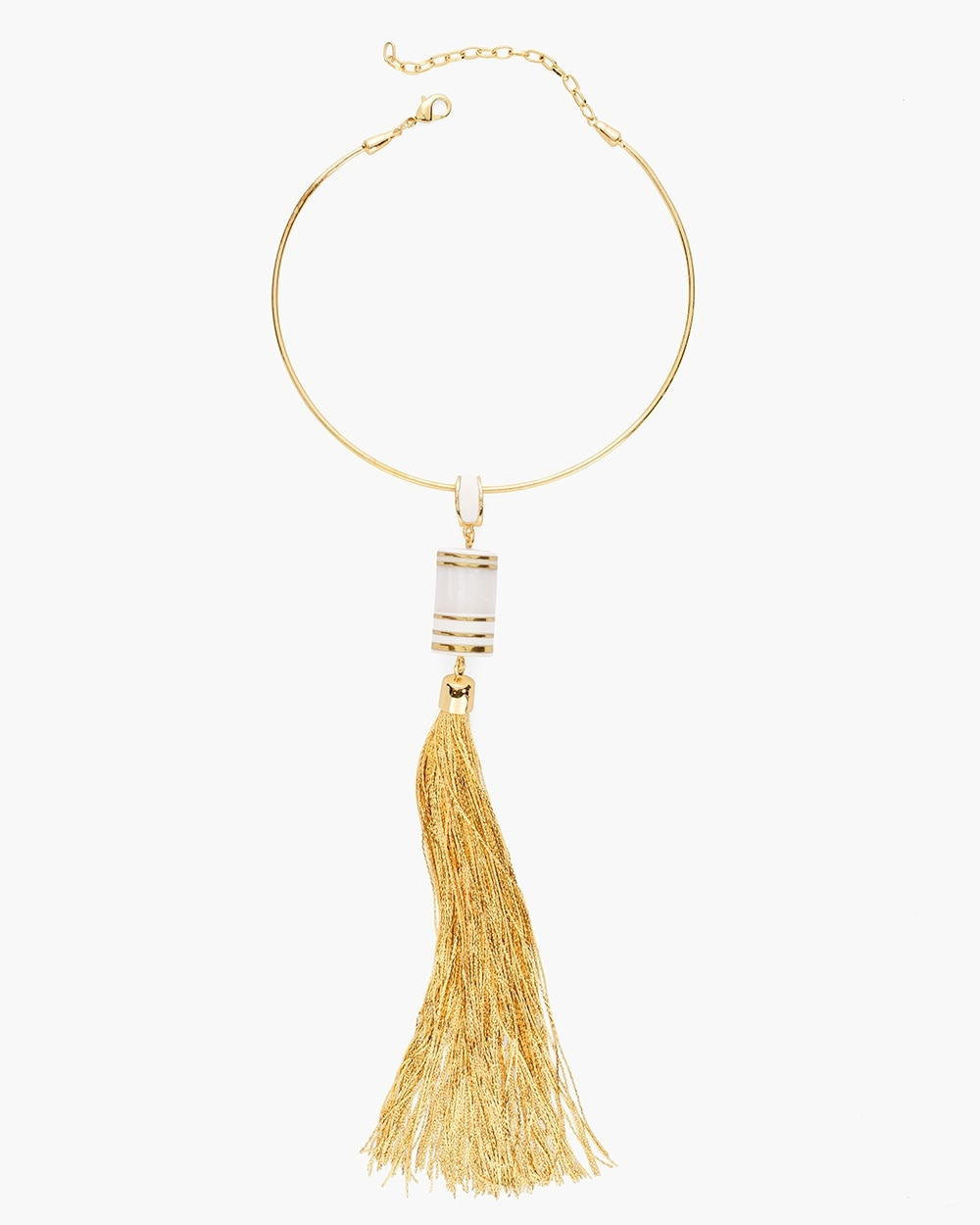 CHICO'S KENNEDY TASSEL NECKLACE