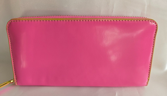 Vera Bradley Continental Wallet Leather, Ibis Rose