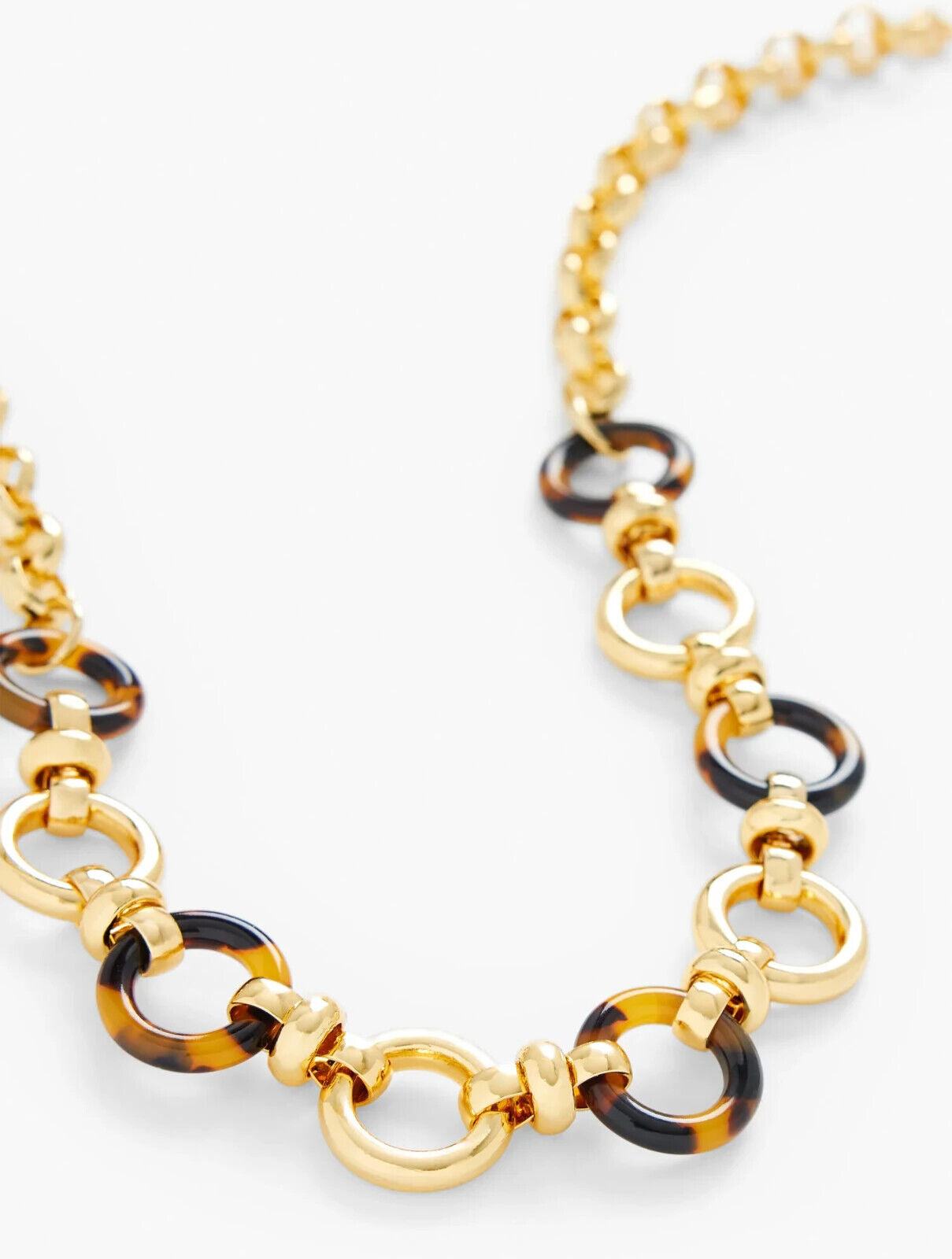TALBOTS TORTOISESHELL NECKLACE