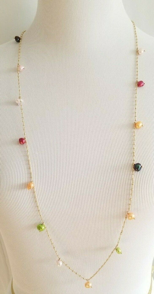 ANN TAYLOR PEARLIZED NECKLACE