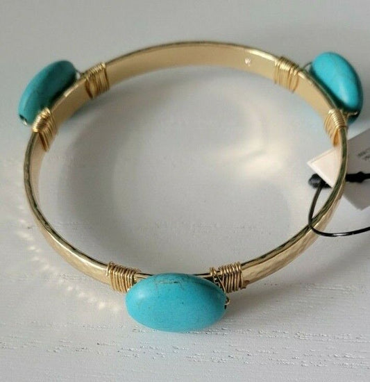 CHICO'S TURQOUISE CAB BRACELET