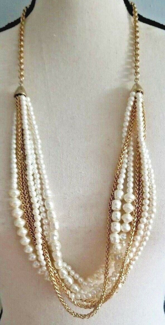 CHICO' S PIA MULTI-STRAND NECKLACE