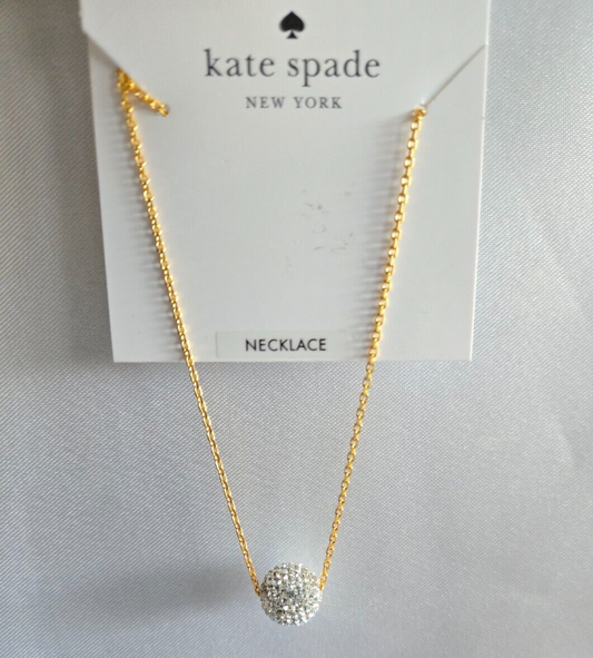 Kate Spade Gold Lady Marmalade Mini Pendant