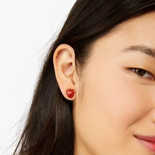 Kate Spade Tutti Fruity Strawberry Studs