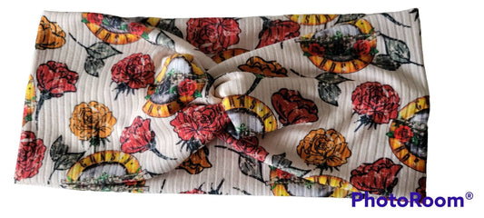 G Roses Twisted Headband
