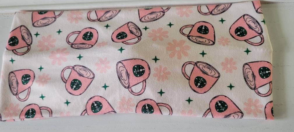 Starbies Doodle Cups Twisted Headband