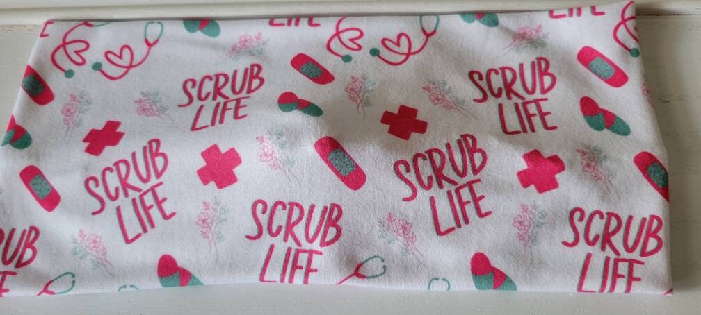 Scrub Life Twisted Headband