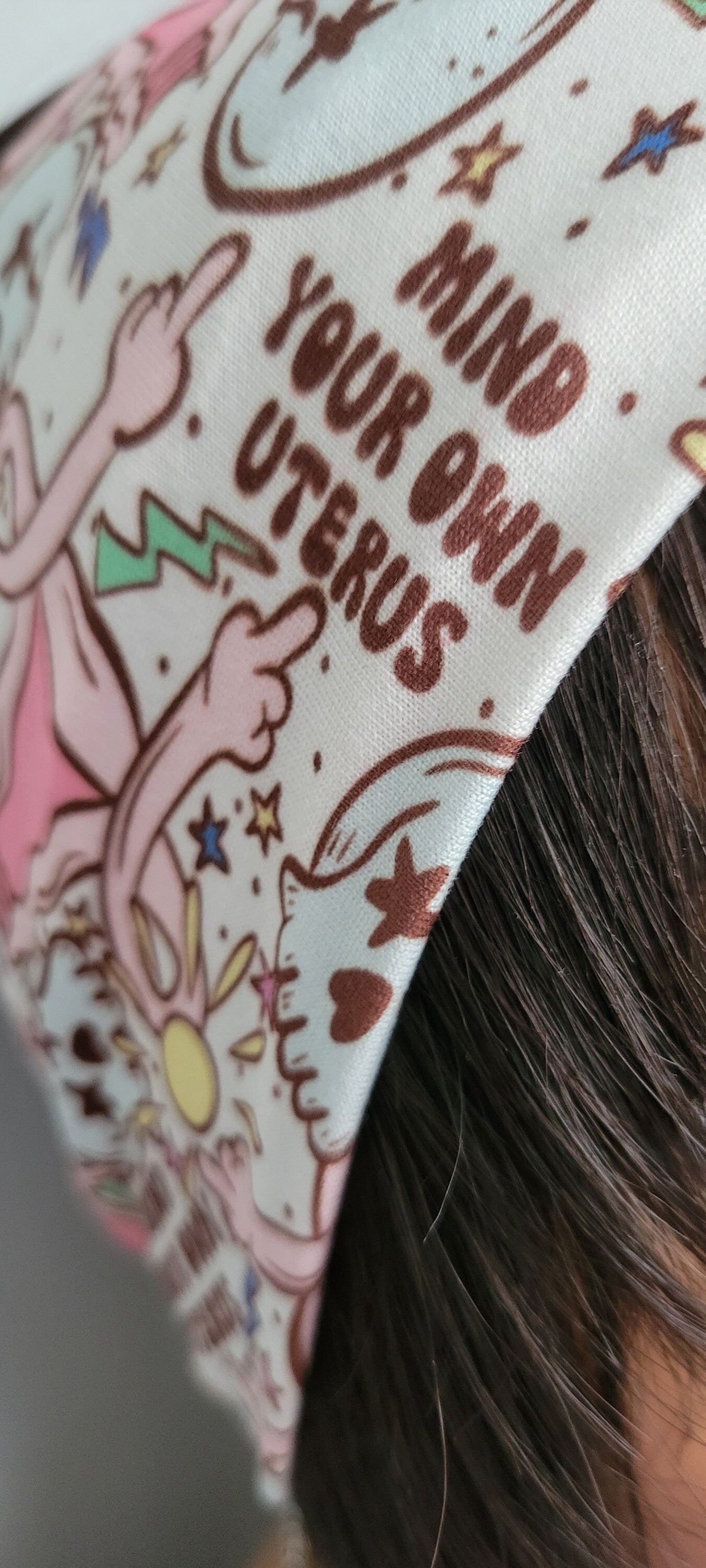 Uterus Twisted Headband