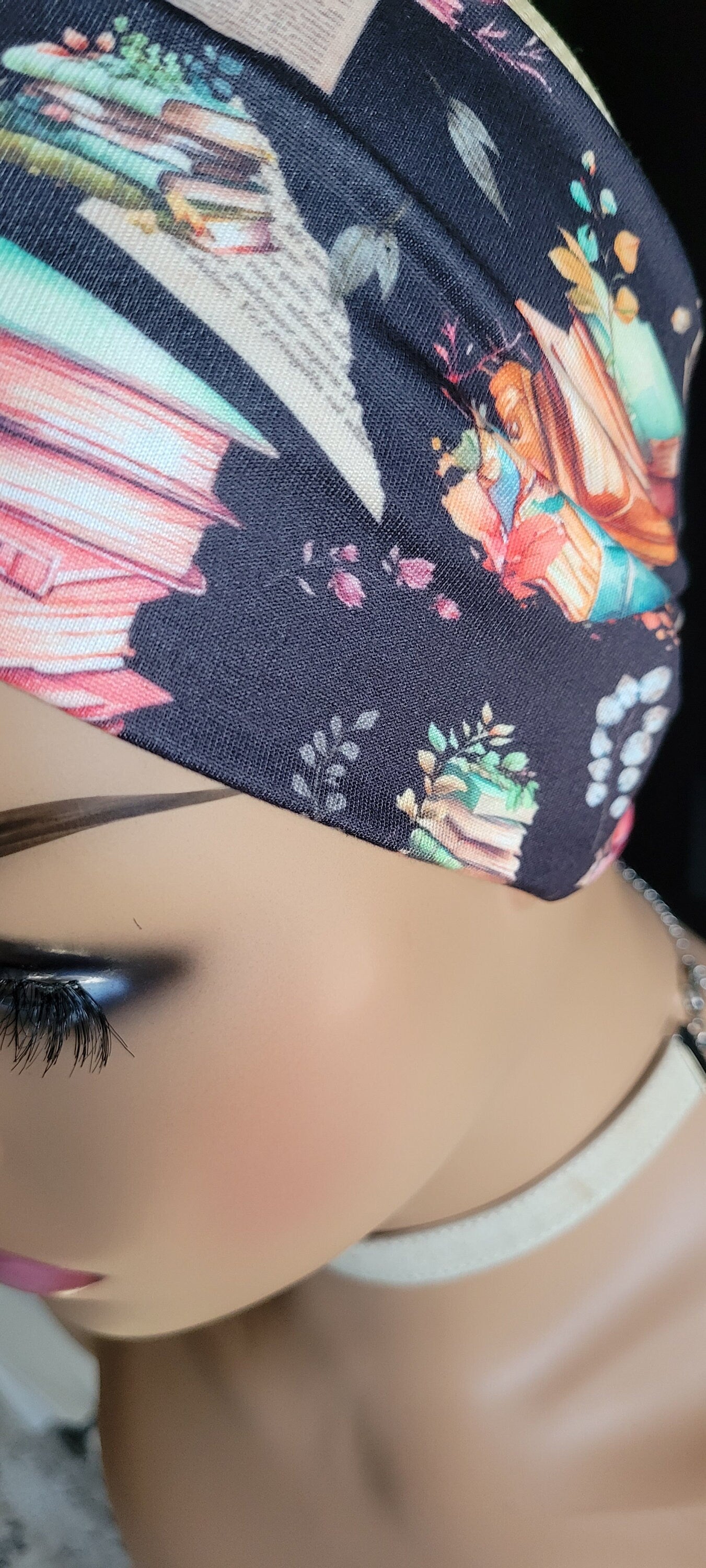 Love Books Twisted Headband